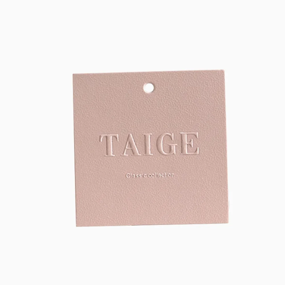 High-end tag customization logo clothing store label original image 3