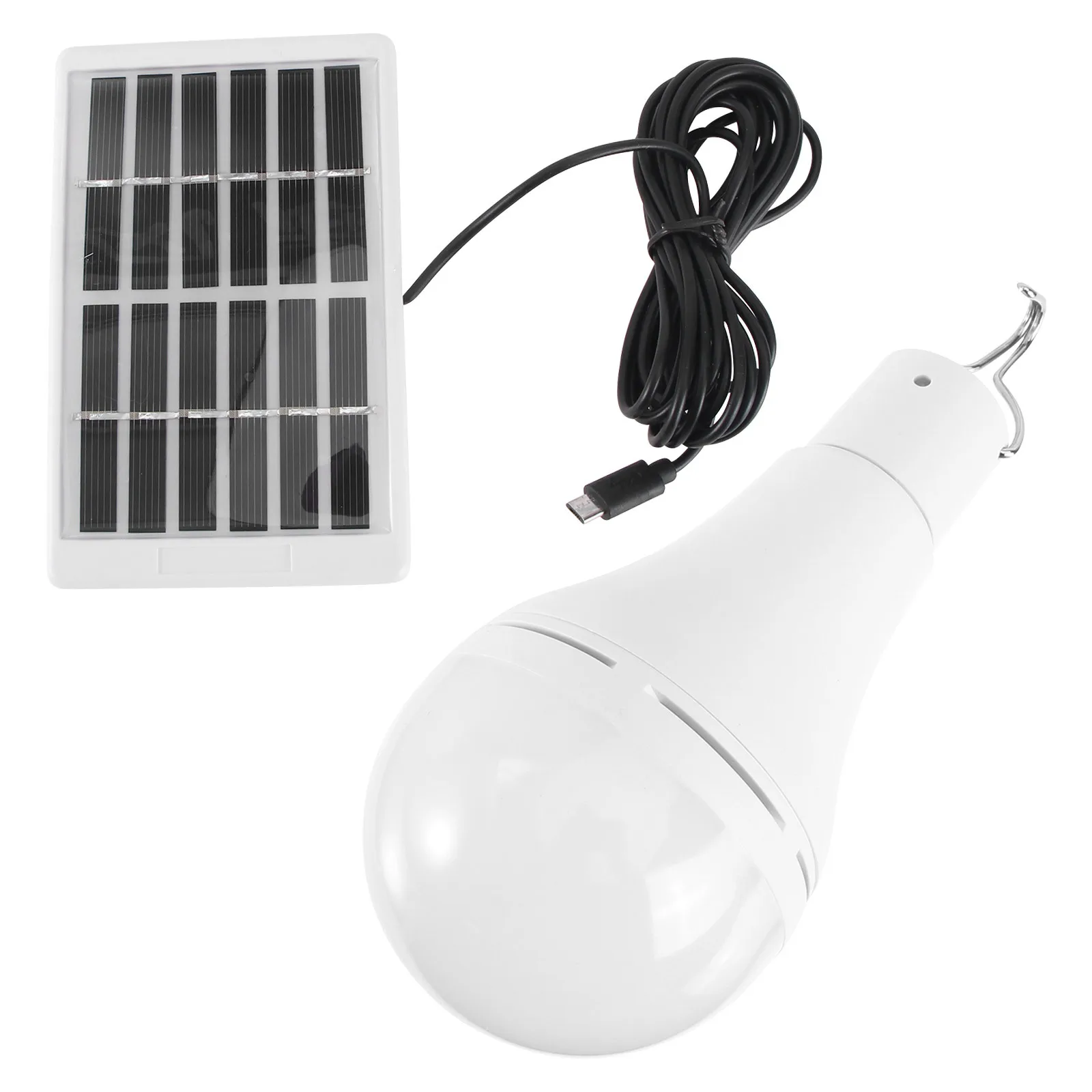 

Portable Solar Energy Light Bulb Outdoor Emergency Lighting for Camping Fishing Trips Picnics Eco Friendly Rechargeable