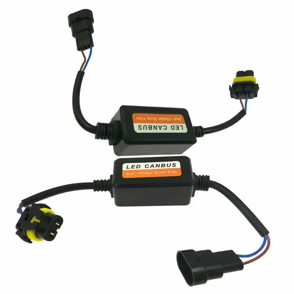 Resistencia antiparpadeo de Error de Faro, cancelador, decodificador 9005, 9006, H7, H4, H1, H3, 6000K, Hb4, lámpara Led Canbus