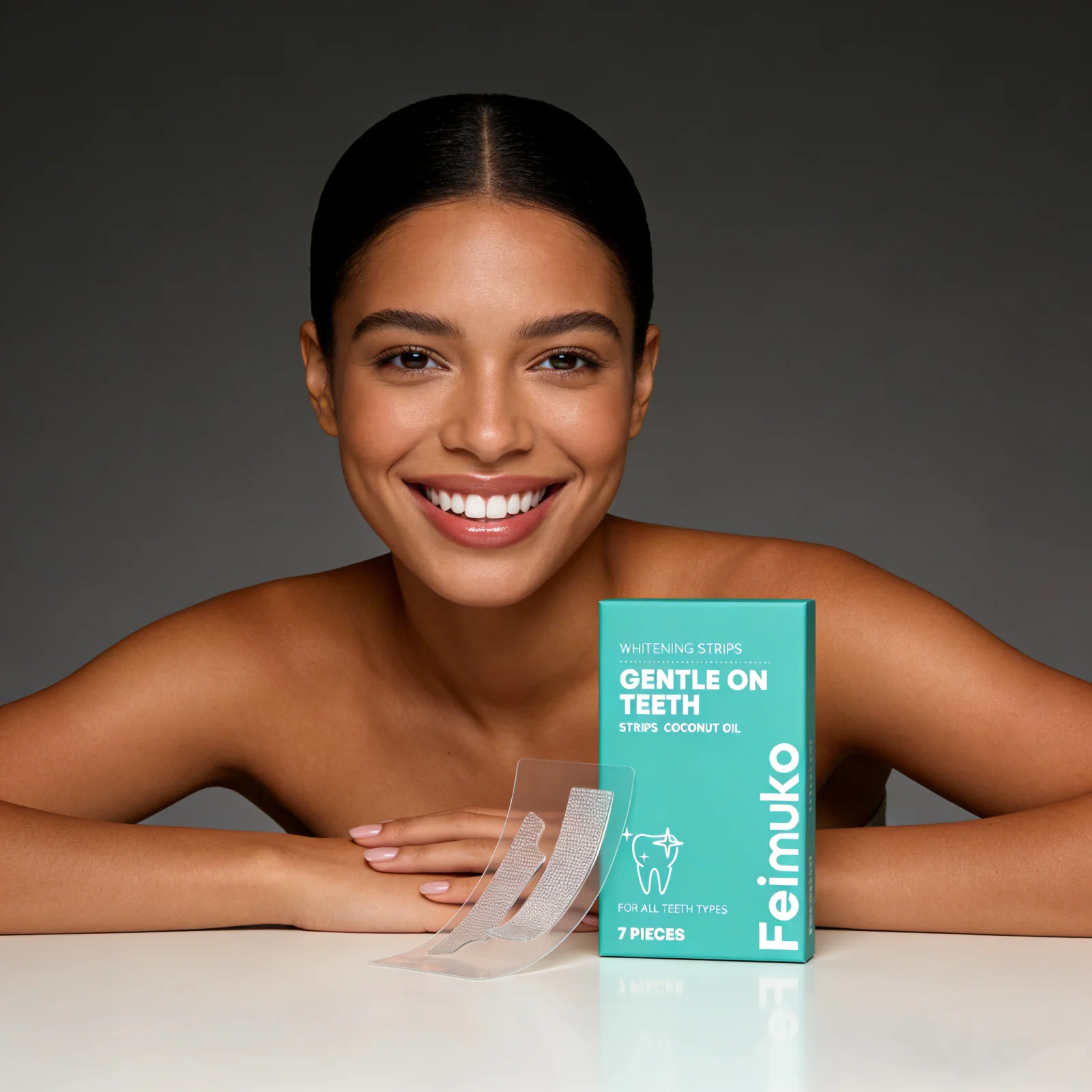 7 шт. профессиональных отбелив – обзор и цена Teeth Whitening With Coconut Oil