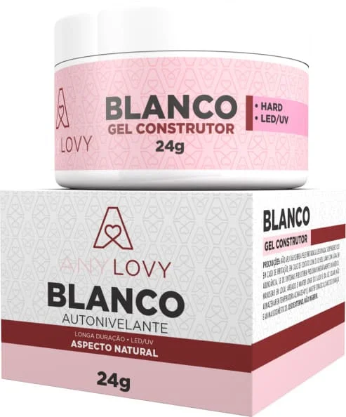 Blanco Anylovy Gel 24g for Gel Nails Construction