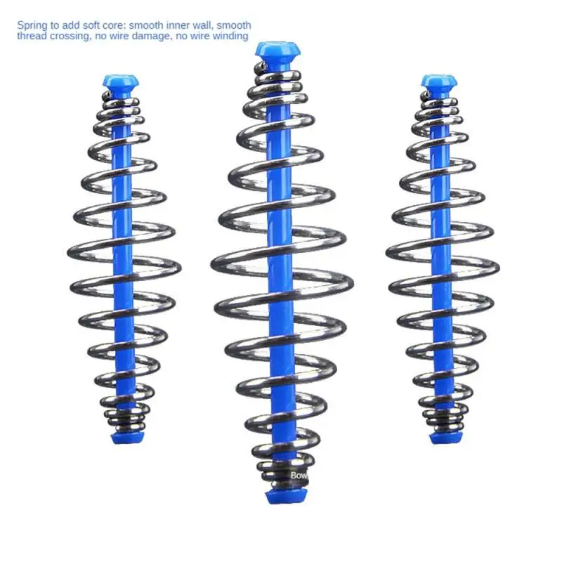 lot Bait Feeder Spring for Carp Fishing Fresh & Saltwater Fishing Rig Bait Feeder Cages & Method Leader