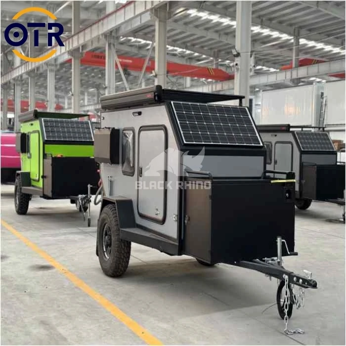 Hot Sale 16ft Luxury Overland Hybrid Australia Standard Camping 750kg Rv Caravan off Road Camper Travel Trailer