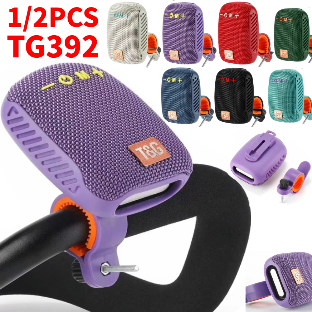1/2pcs tg392 Outdoor-Fahrrad drahtloser Bluetooth-Lautsprecher tragbare Outdoor-Sound box