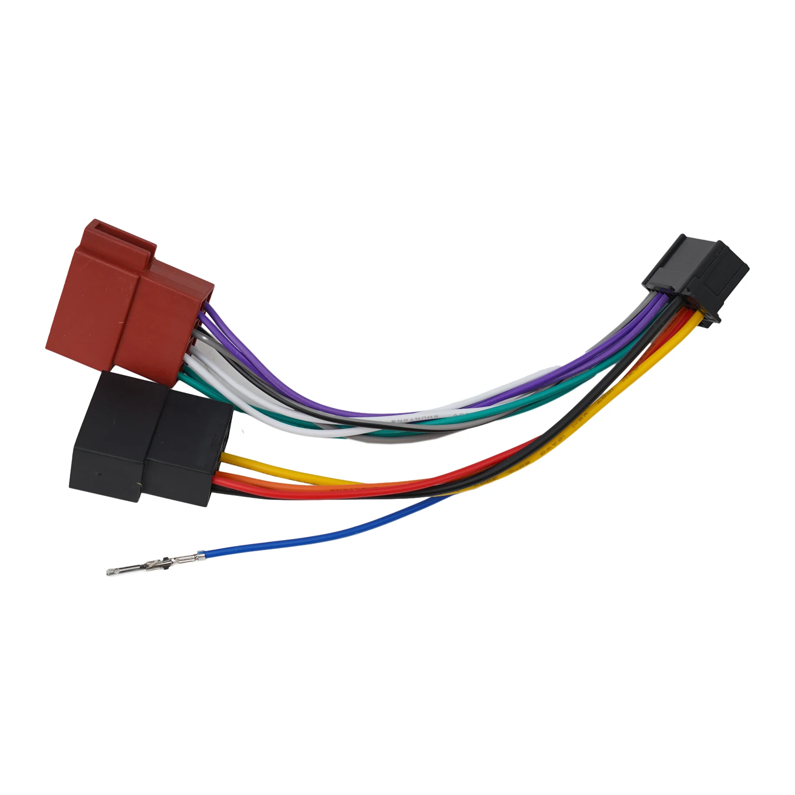 For ISO Wiring Harness Adapter with 16-Pin Male Connector for Pioneer Car Radios Supporting 2010 and Later Models