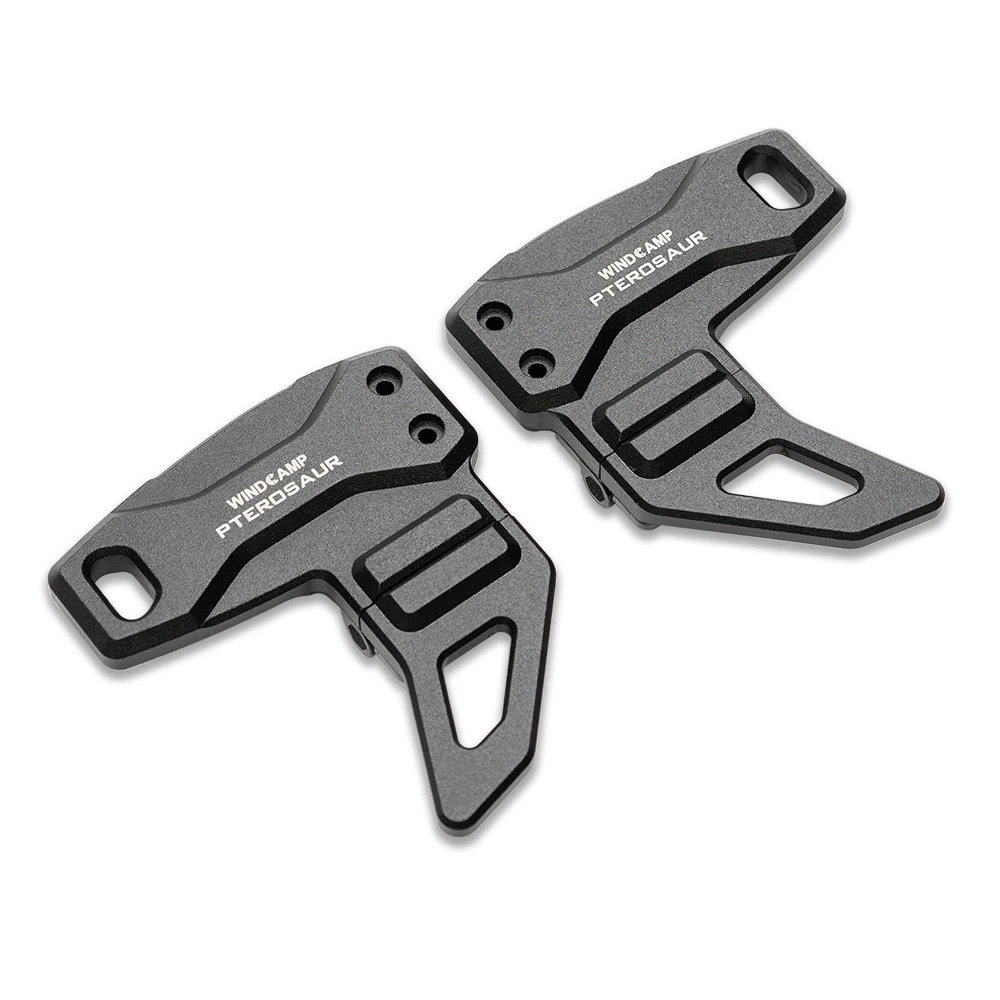 Aluminum Alloy Foot Bracket Pterosaurs Stand Plastic Secure Base for YAESU FT818ND 817ND FT817 818 HF Ham Radio Accessory Mount