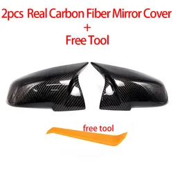 Real Carbon Fiber Achteruitkijkspiegel Cover Cap voor BMW F32 F33 F36 E84 F87 i3s 3GT 320i 328i 330i 335i 218i 228i 420i 428i 435i