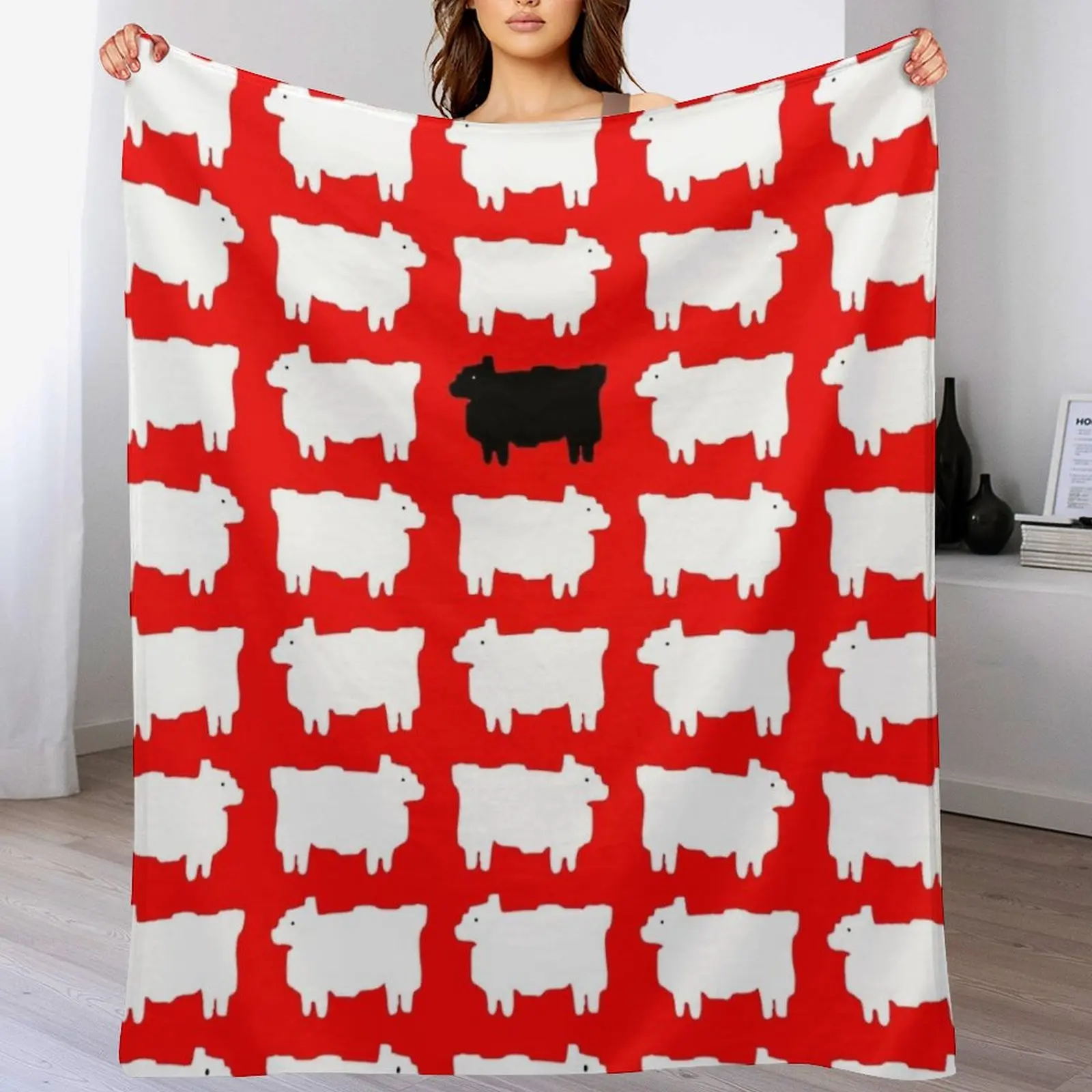 Princess Diana Holiday Sheep Sweater Memorabilia Souvenir Gift Throw Blanket Hairy Custom Blankets