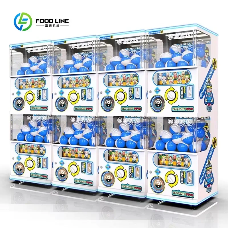 Customized Coin Operated Capsule Toy Vending Machine Candy Twist Card Token Toy Capsule Vending Machine for Kids Party