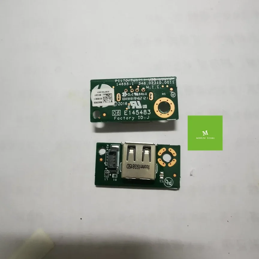 GENUINE FOR HP 348.02310..0011  14655-1 e145483 USB BOARD