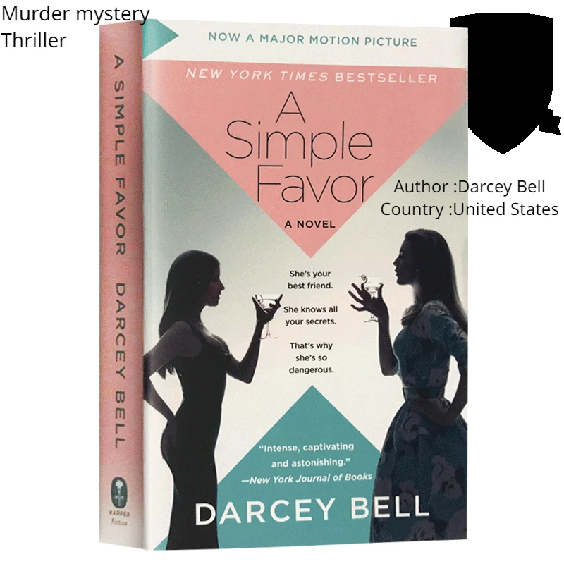 

A Simple Favor, Оригинальная английская версия, загадочный книга-Триллер