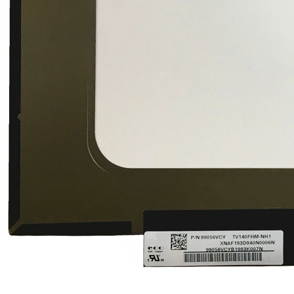 Imagem -02 - Fhd Portátil Tela Lcd Rl140nwf5 Tv140fhm-nh1 para Kuu Xbook Edp 30pin Ips 1920x1080 Led Painel de Exibição 14.0