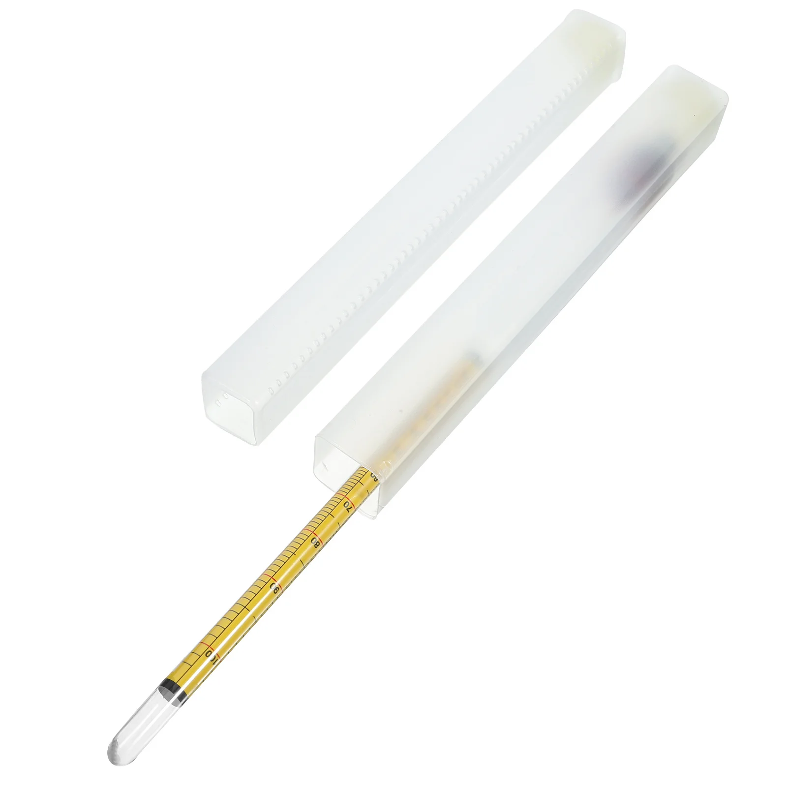 Ареометр для спирта 0- Стеклянный инструмент для измерения вина, ликера, легко читаемый, четкая шкала, точное домашнее пивоварение