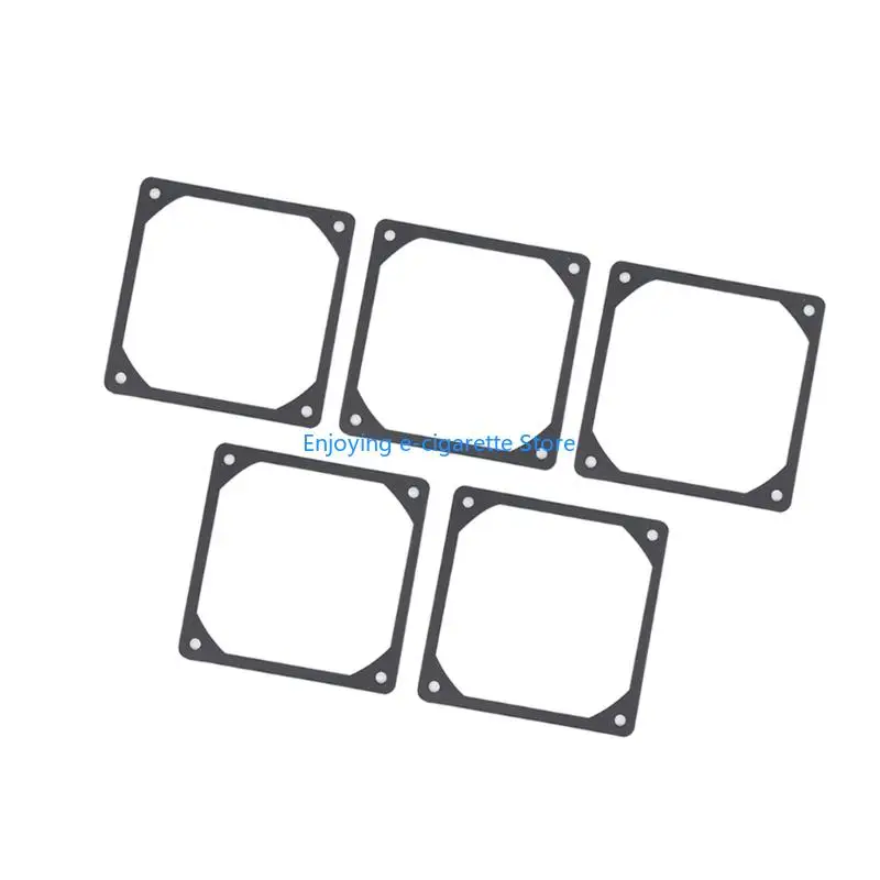 Reusable Silicone Shock Proof Absorption Pad For Case Fan Stop Rattling Prolong Component Life Y4QF