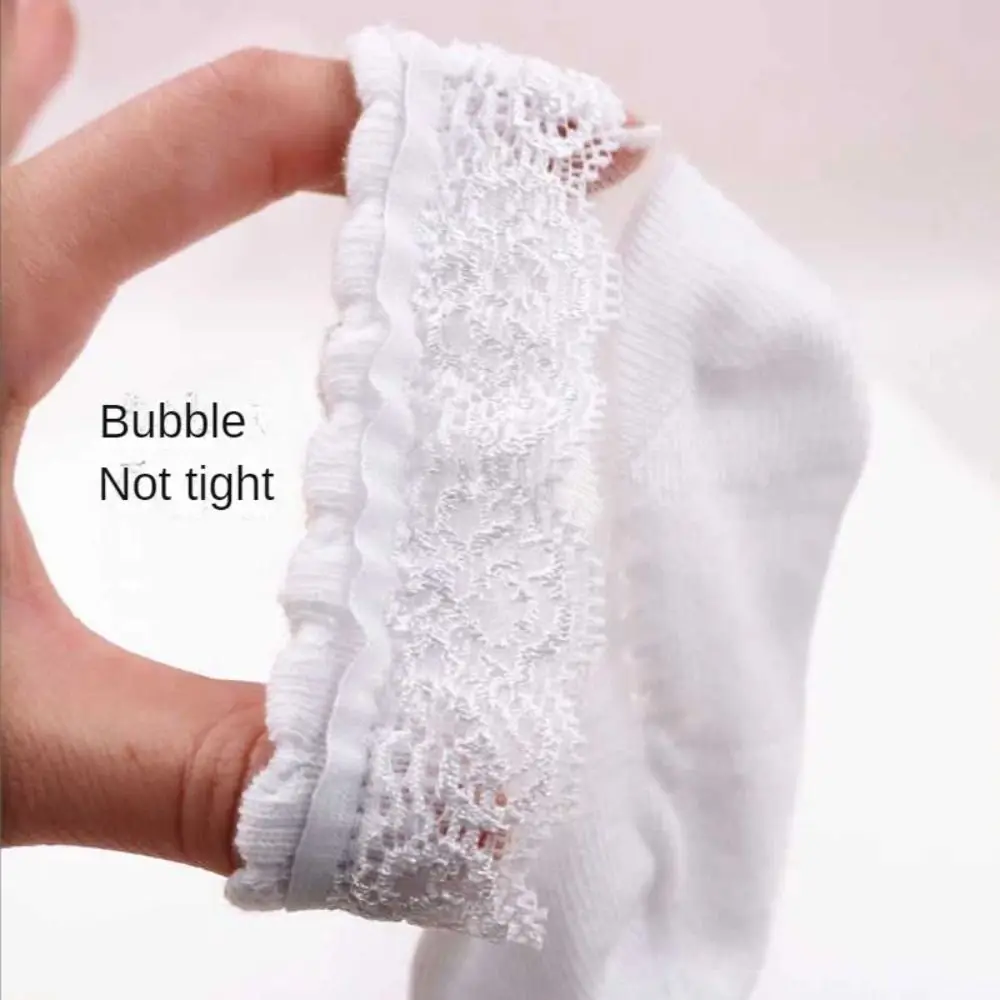 Chaussettes mignonnes en dentelle à fleurs pour bébé, bas respirants en maille solide, nouvelle collection été