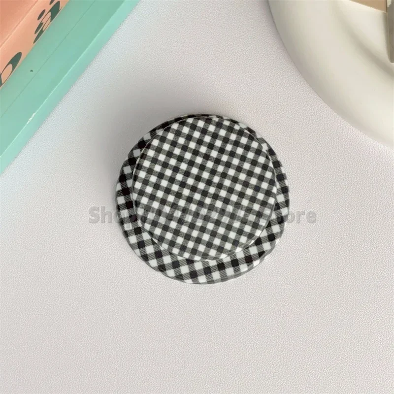 

Coréen Mignon Simple Rayé Grille Support Magnetic Poignée Griptok Поддержка наушников Поддержка Pour Pad Smart Magsafe