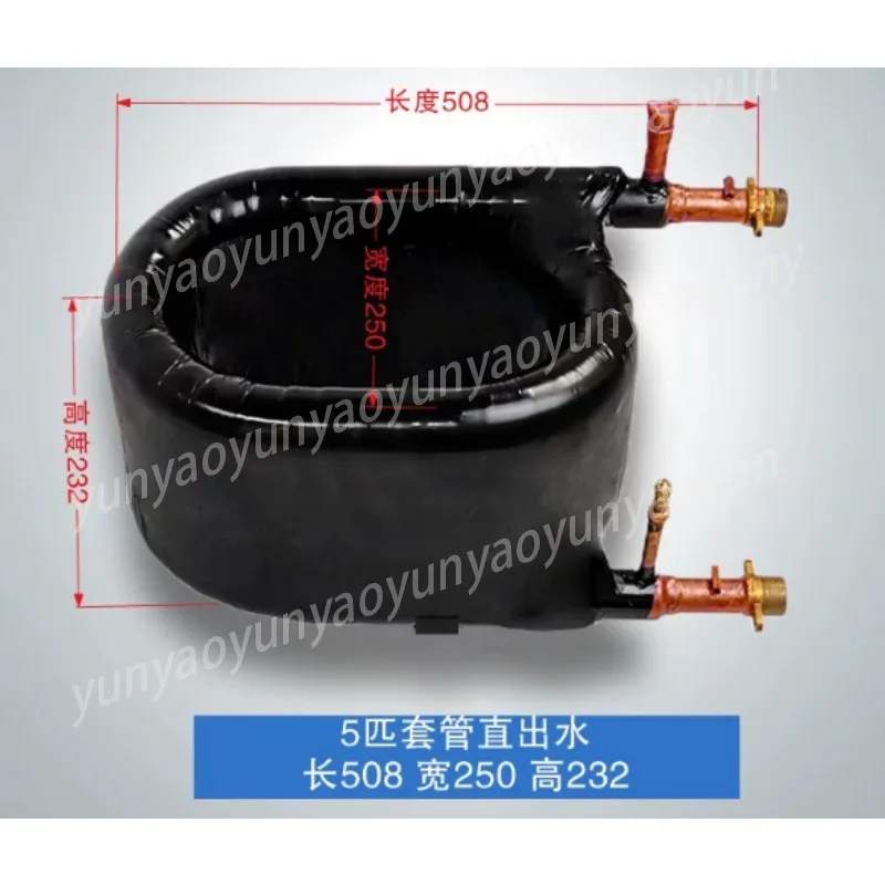5HP Coaxial Heat Exchanger, High Temperature Heat Exchanger for Air Source Heat Pump