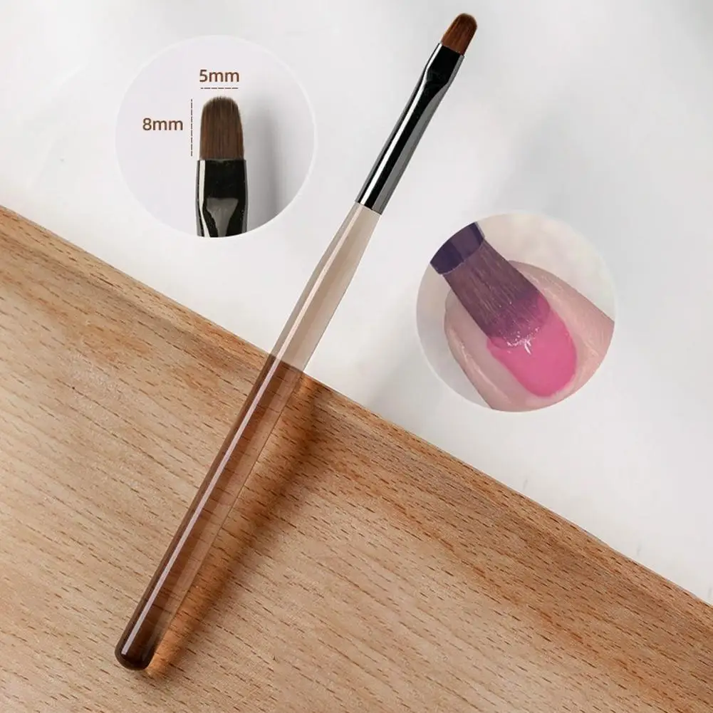 Zestaw pędzli do precyzyjnych detali 1/9 szt. Pędzle do farb akrylowych, żelu UV, rysowania, zdobienia paznokci, manicure, projektowania paznokci, akcesoria do makijażu, pędzel do żelu