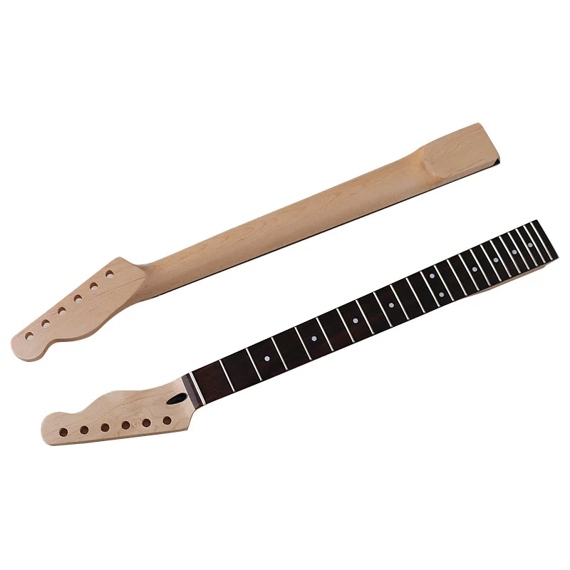 6-string maple neck rosewood fingerboard matte 22-fret ox bone nut electric guitar neck DIY guitar accessories