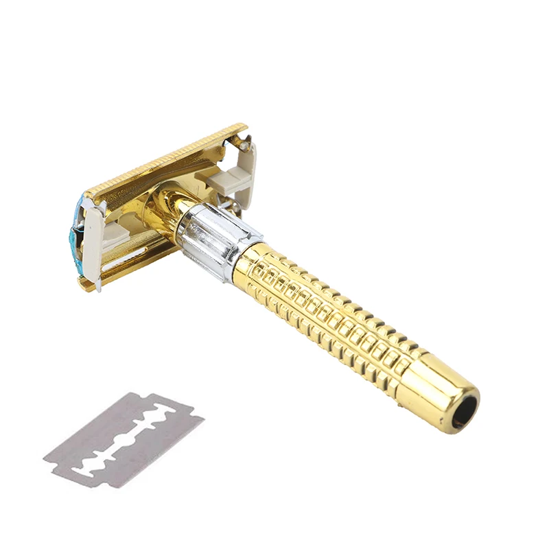 Retro Sicherheits rasierer Box Griff Rasiermesser Rasier werkzeug Rasier werkzeug Herren Gesichts rasierer