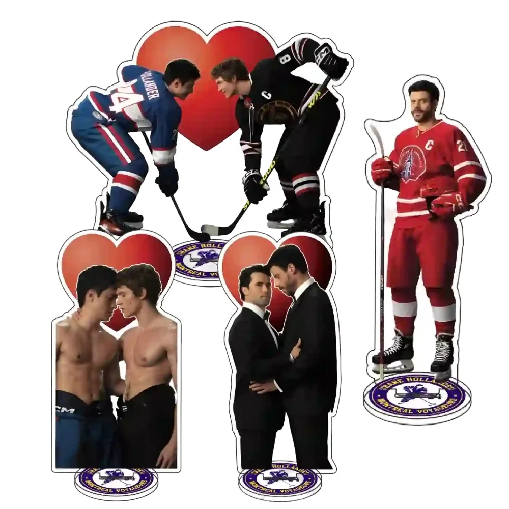 15cm Heated Rivalry Anime Acrylic Stand & Keychain HD Print Daily Style Desktop Decor Bag Charm Fans Gift