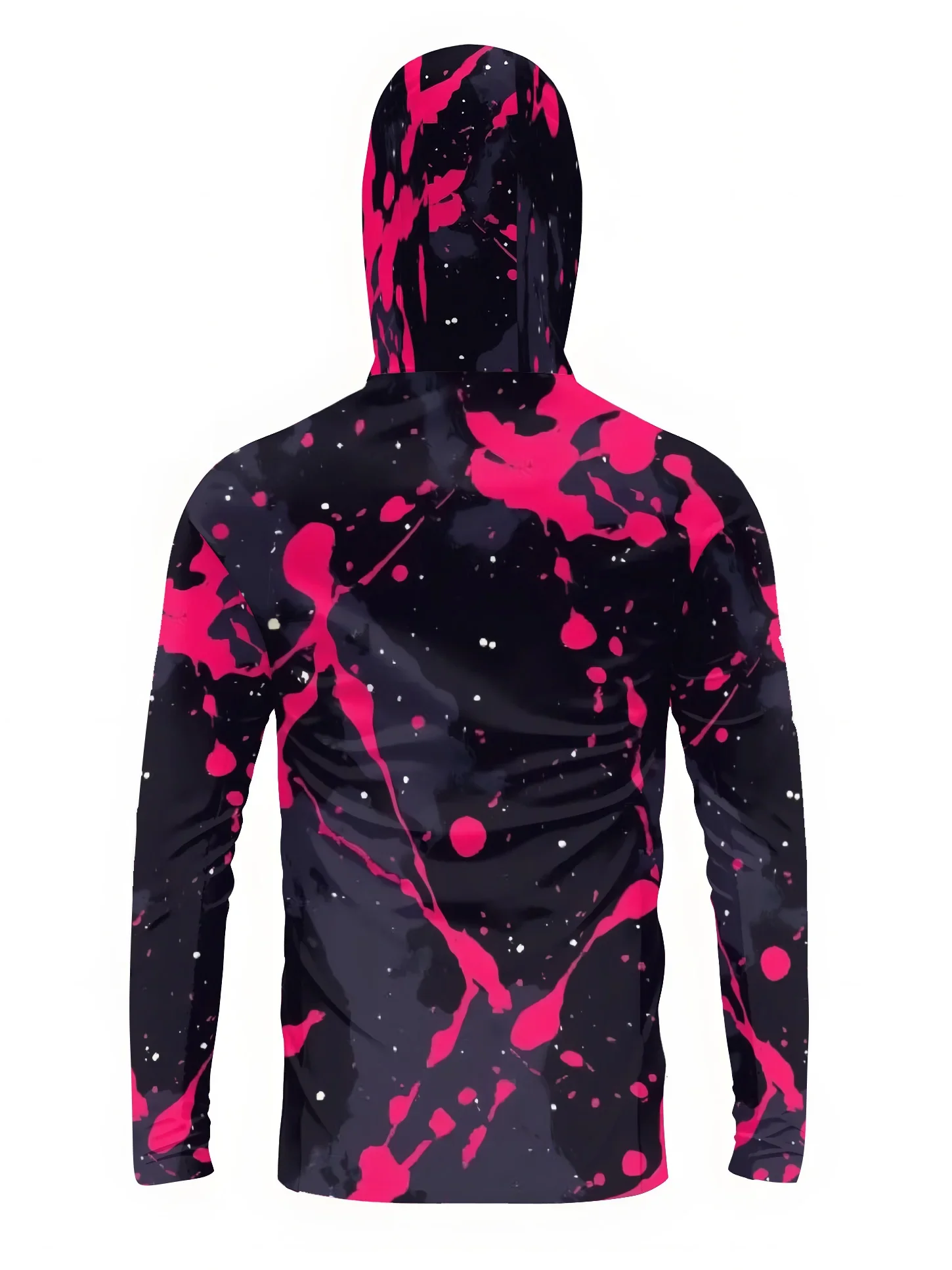 2026 Sommer Neues Design Herren-Langarmshirt mit 3D-Blending-Druck für Sport Bequem Weich und Atmungsaktiv – Detail 11