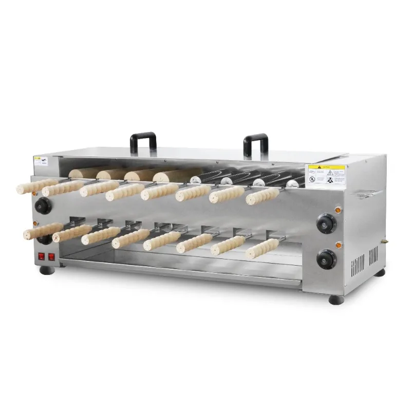 

Commercial ce certified bakery machine - donut ice cream cone chimney cake maker