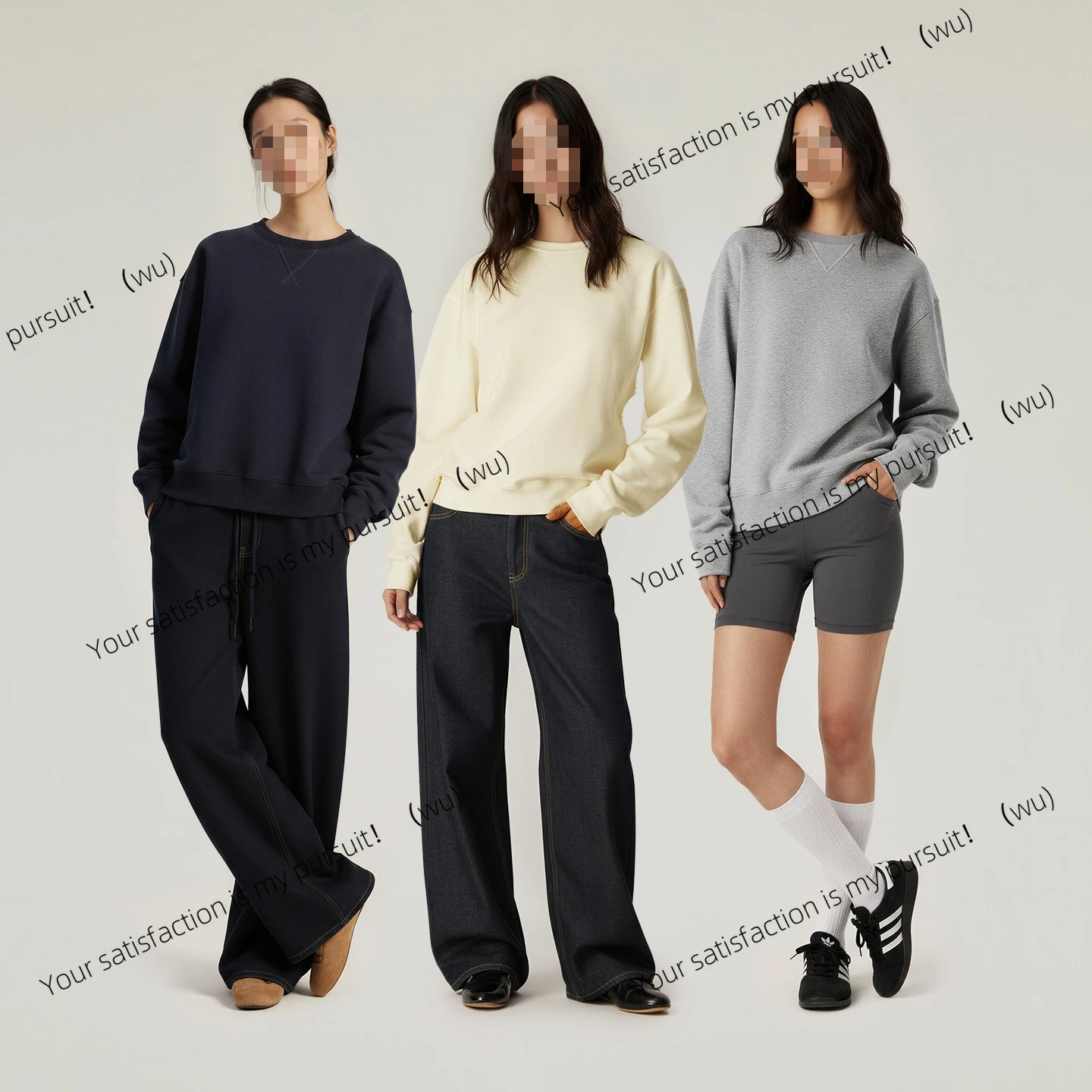 Suéter 25 otoño nuevo color sólido casual versátil top de mujer