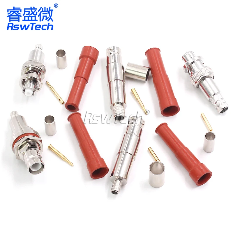 1PCS SHV5000V Female and Male High Voltagel Test RF Connector with Nut Fixed Waterproof Washer