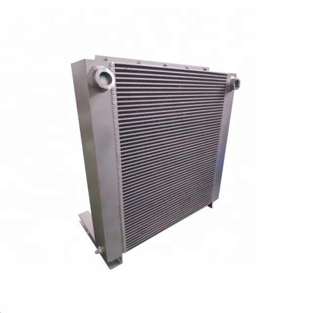 High quality aluminum plate oil cooler 1202604500 plate heat exchanger for Screw air compressor parts