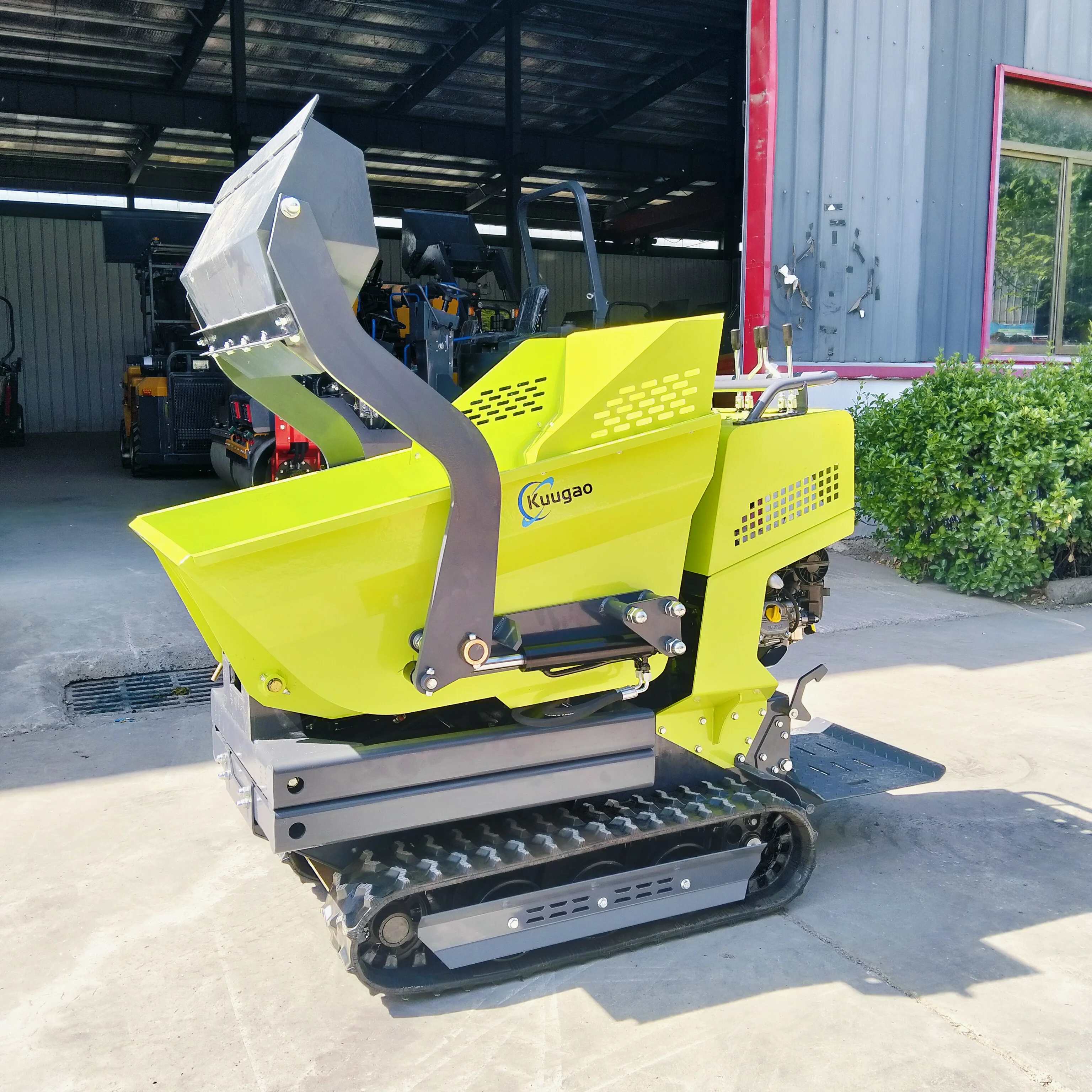 

Crawler Dumper 500kg Manual Tracked Dumper Small Dumper Agricultural Self Loading Hydraulic MINI Dump Truck customization Sale