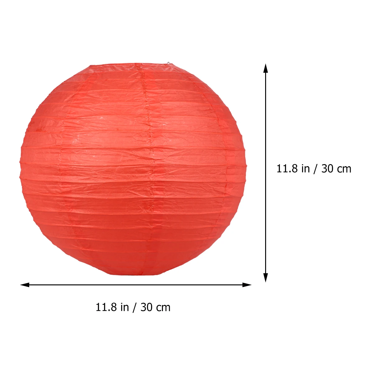 

6pcs Foldable Red Paper Lanterns Chinese Traditional Hanging Decor For Spring Festival New Year Christmas Wedding Party 12 Inch