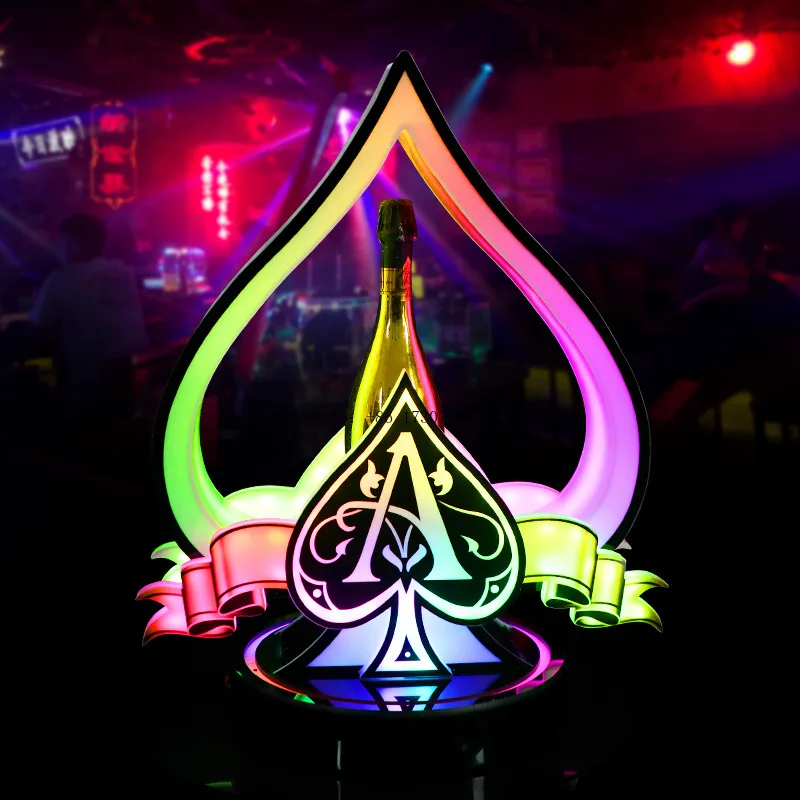 

Бар светящиеся лопаты, винное сиденье, лента, королева, винная стойка для шампанского, КТВ, ночник, роскошный светодиодный реквизит для атмосферы вина