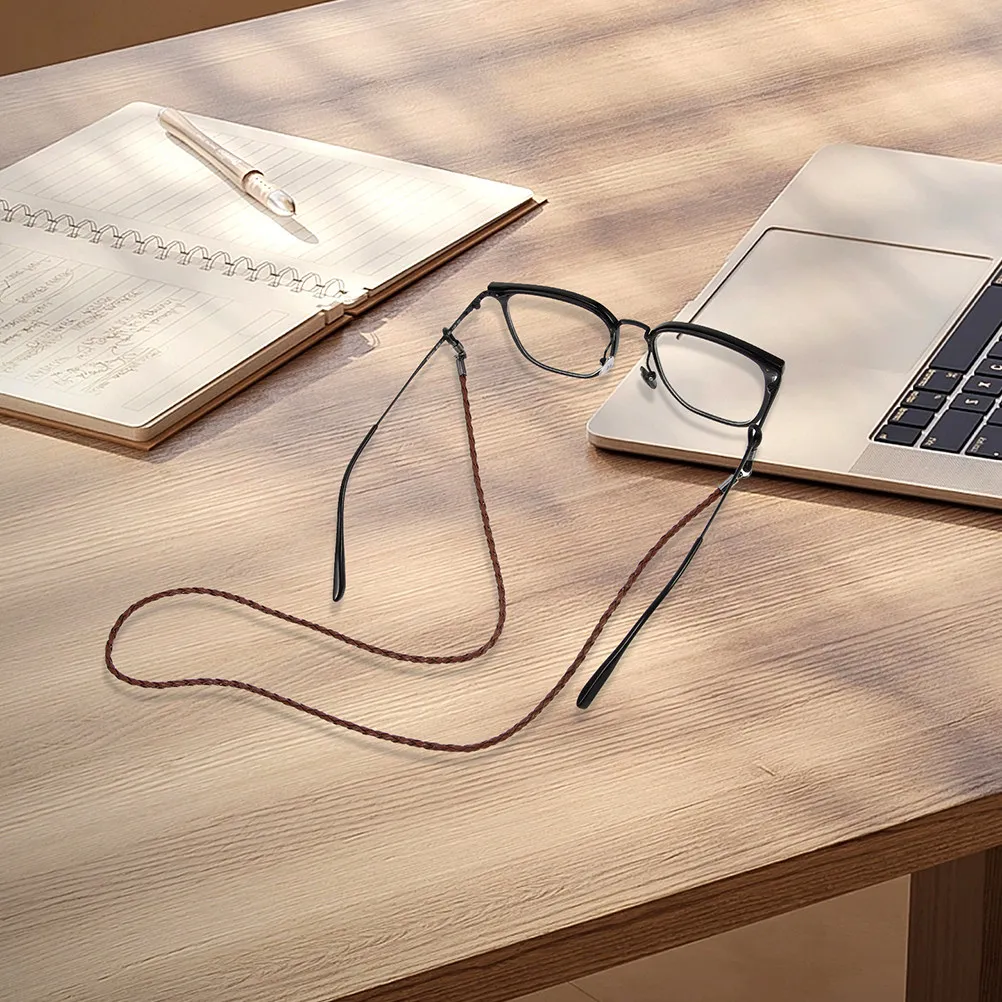 

6Pcs Eyeglass Holder Necklace Non-Slip Silicone Glasses Lanyard for Men Women Reading Sunglasses Stylish Neck Hanging Retainer