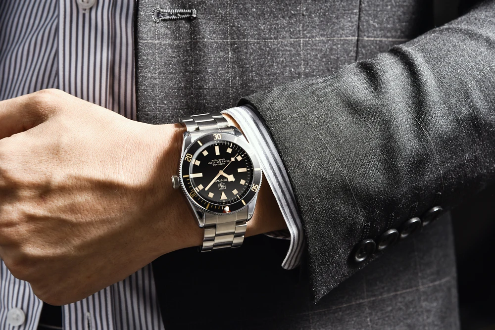 2026 Neue BENYAR Herren Luxus Automatikuhren Mechanische Business Wasserdichte Armbanduhr für Männer Sport Leuchtende Herren Armbanduhr – Detail 2