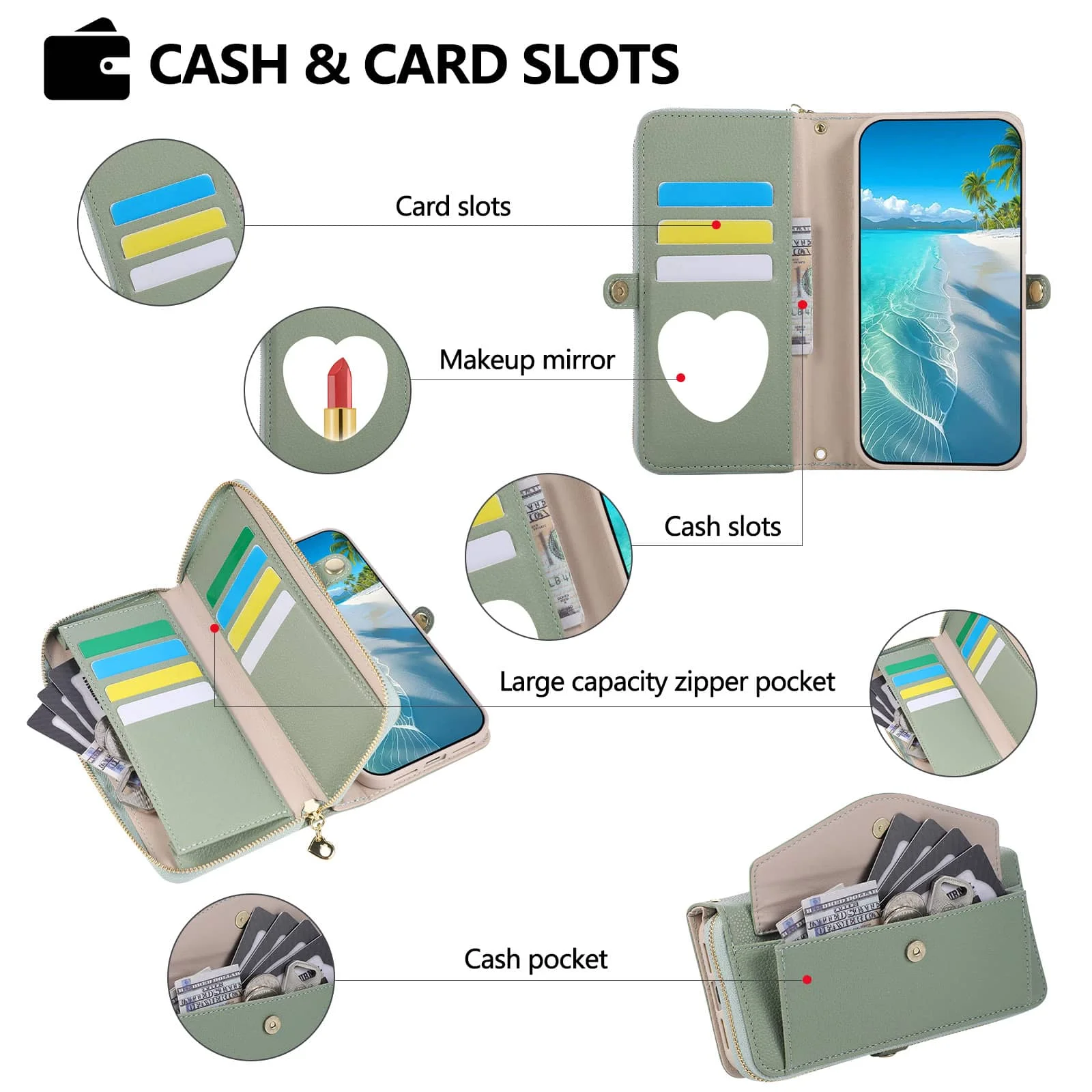 Thumbnail 3 - #21 New Wallet Style Phone Case Arrivals