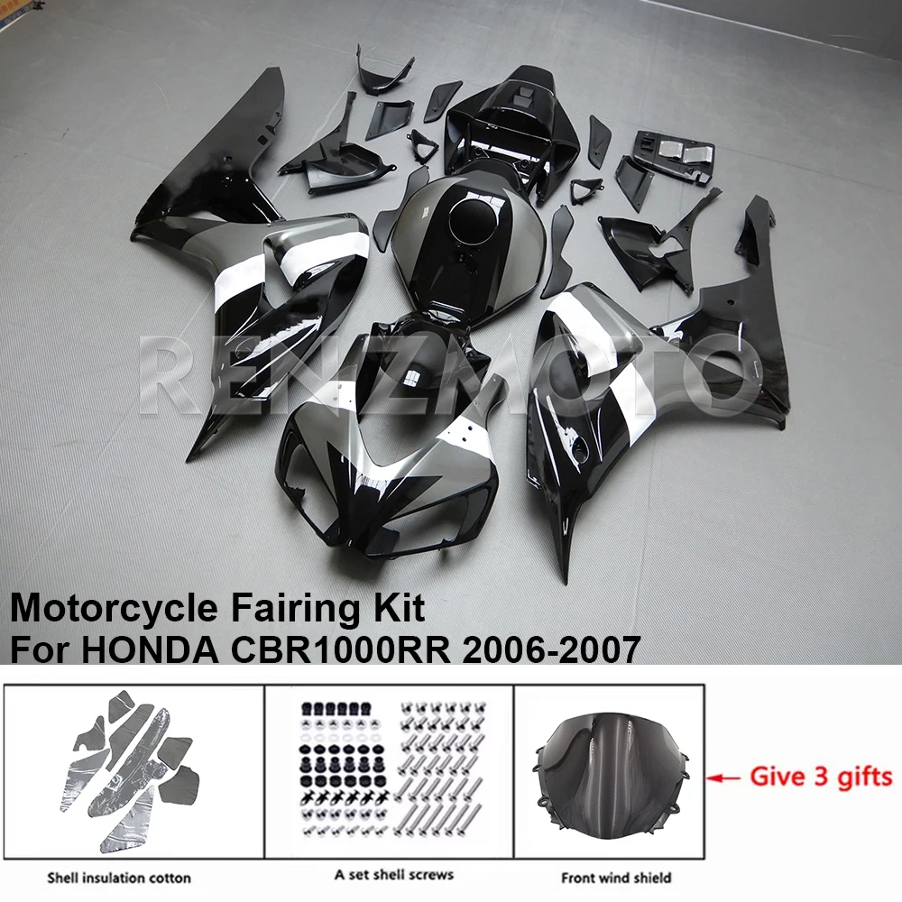 

Обтекатель для HONDA CBR1000RR 2006-2007, набор для мотоцикла, комплект кузова, декоративные пластиковые защитные аксессуары, корпус