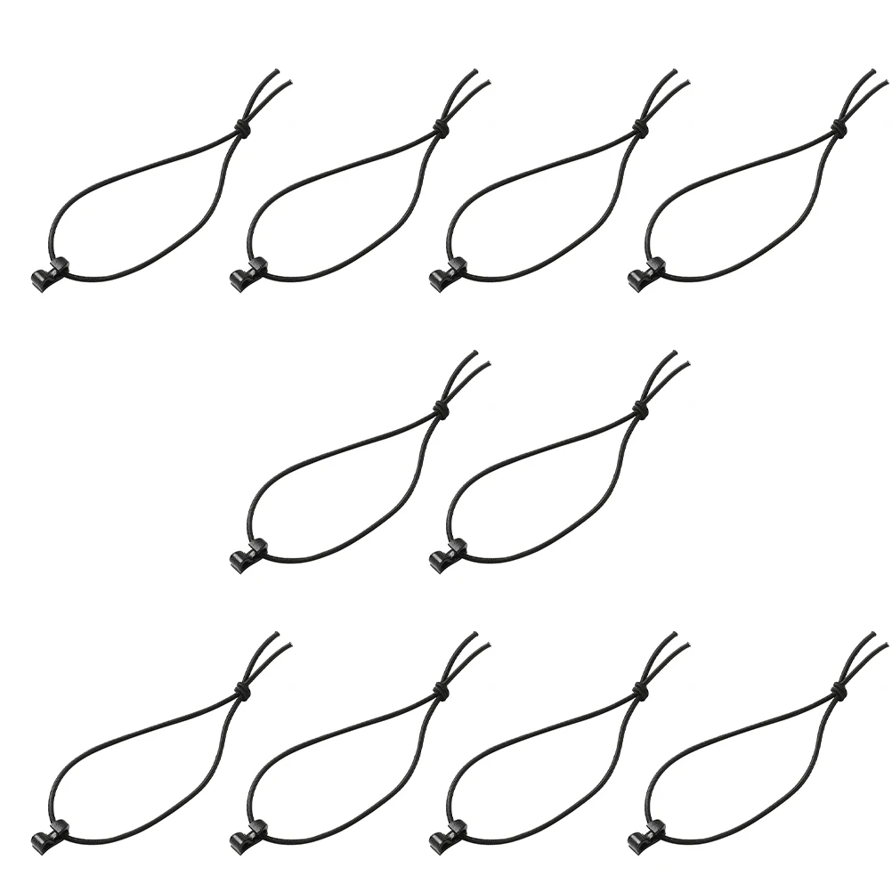 

10pcs Mini Buckle Elastic Strap Clips Backpack Accessories Tactical Attachments Outdoor Hiking Camping Hydration Tube