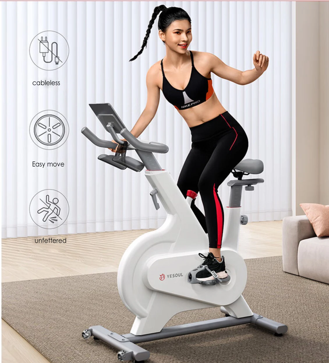 Body Fitness Factory all'ingrosso Home Gym Fitness cyclette Spinning Bike Gym Bicycle