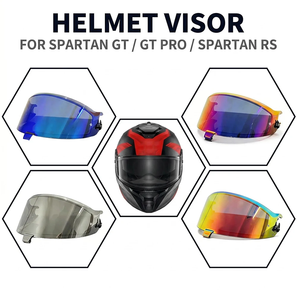 Image of Visier für SHARK SPARTAN GT / GT PRO / SPARTAN RS Helm, Ersatz-Anti-UV-Linse