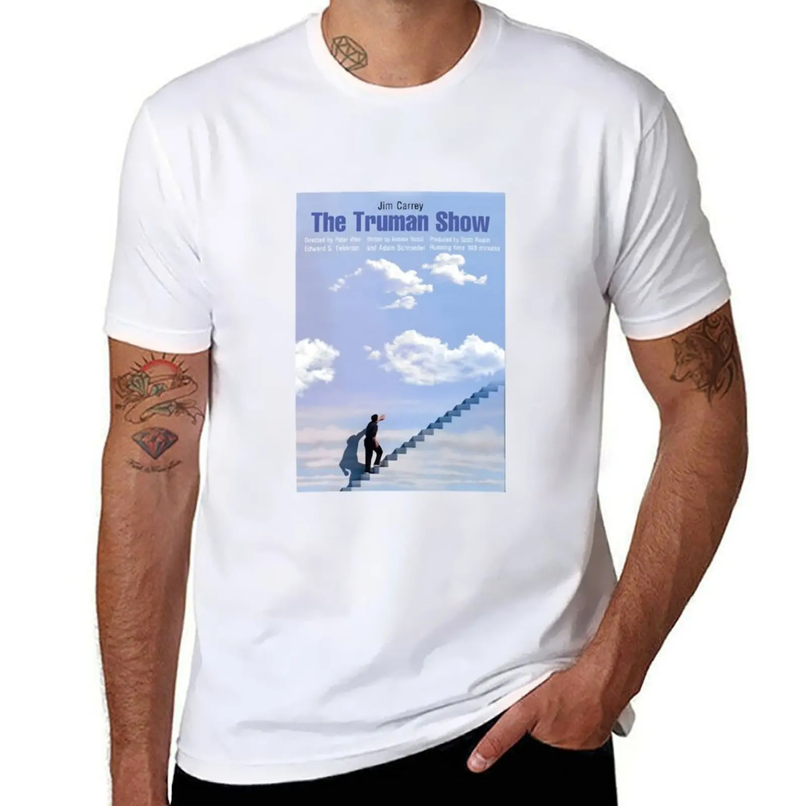 

The truman show T-Shirt t shirts for man graphic vintage t shirt man luxury T-Shirt