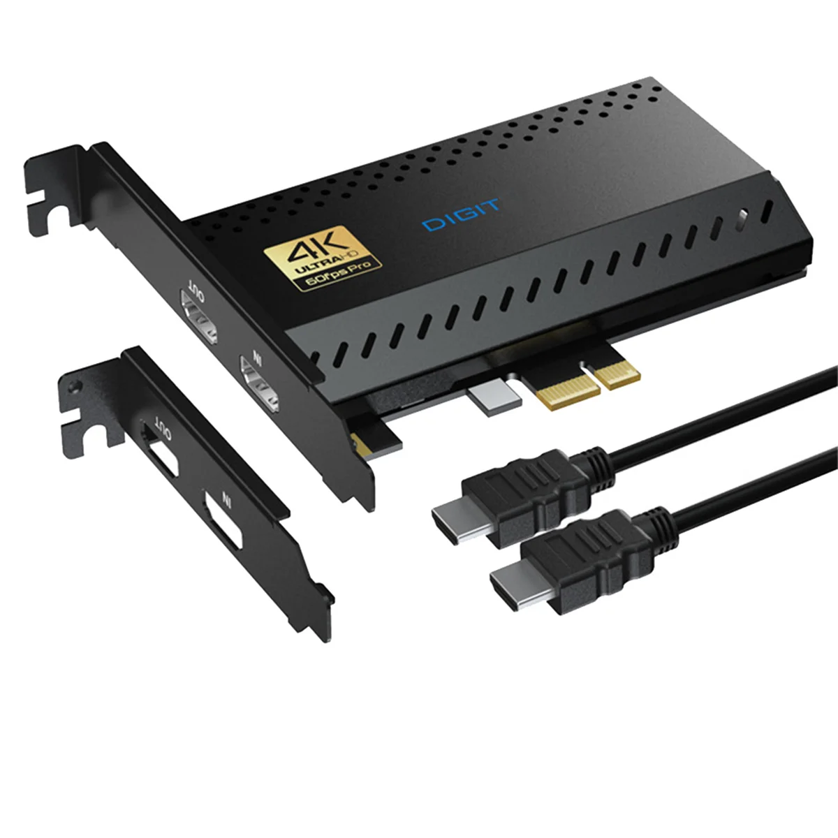 

Профессиональная Карта видеозахвата 4K, карта захвата PCI-E для коммутатора/PS5/Xbox/OBS/потоковой трансляции камеры в реальном времени