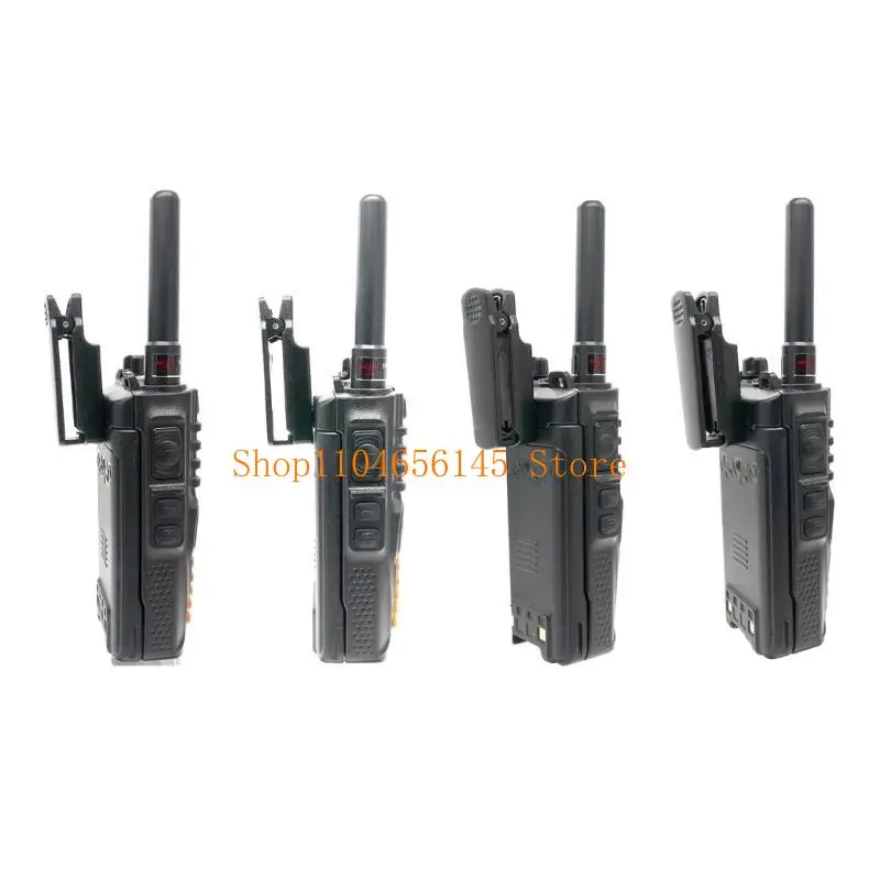 

652F for BF-A58 UV-9R GT-3WP UV-XR Two Way Radio Belt Clip Walkie Talkie Accessories Plastic Belt Clamp Black