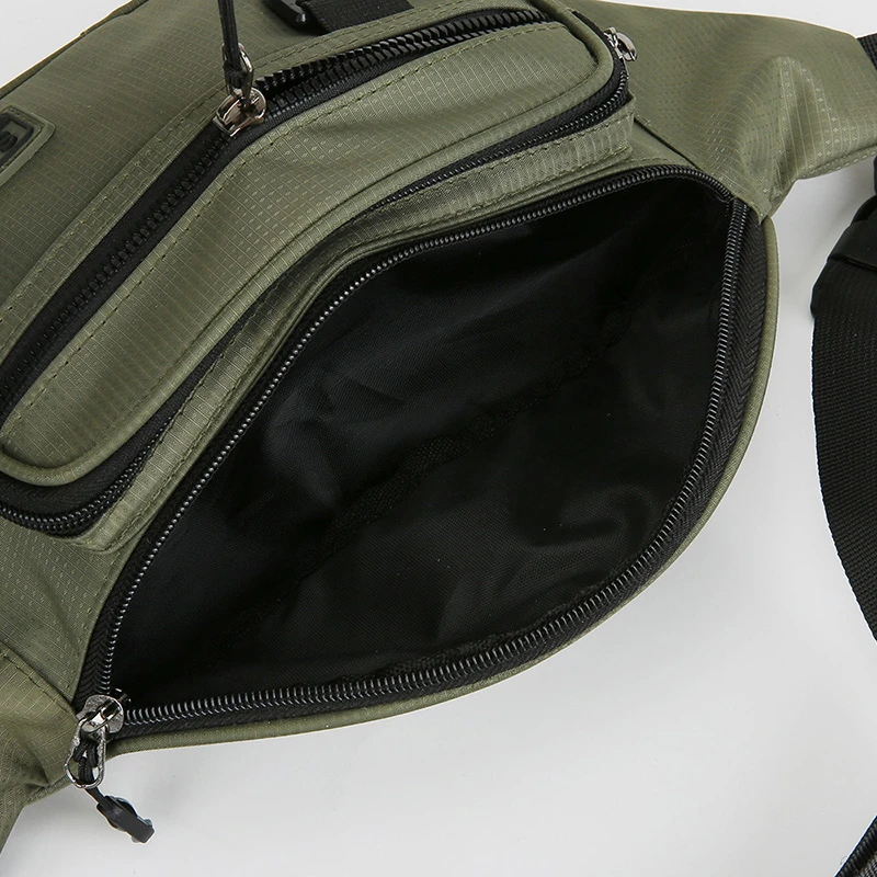 Large Capacity Waterproof Waist Bag Durable Nylon Multi Pocket Belt Pouch For Men Women Business Travel Motorcycle Riding Gear