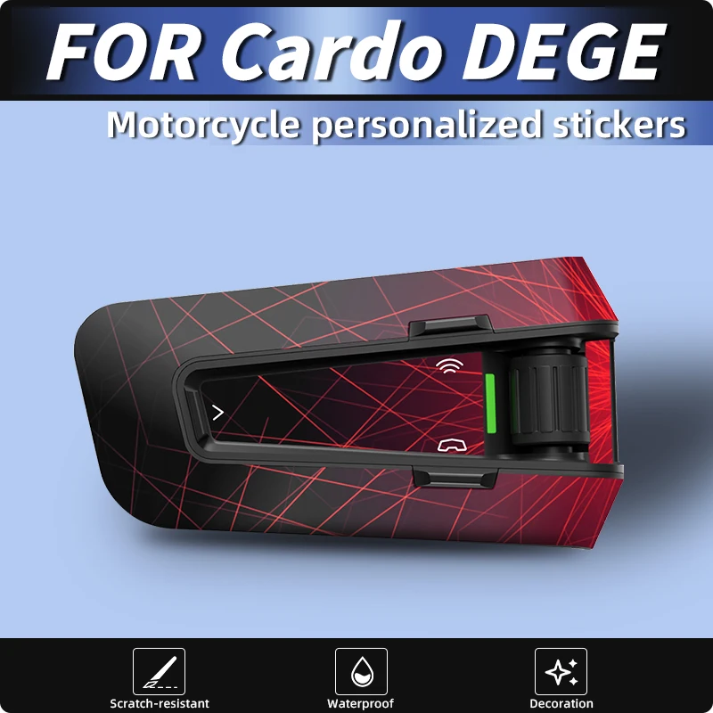 

Используется для Cardo EDGE, красочные защитные декоративные наклейки в нескольких стилях, Bluetooth-гарнитура для мотоцикла