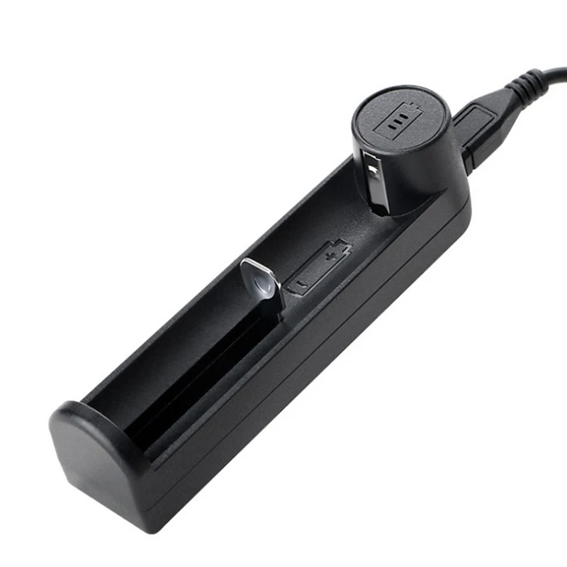 

18650 USB Battery Charger: Fast, Reliable Charging for 14500, 16650, 14650, 18500 Lithium Batteries in Single Slot.