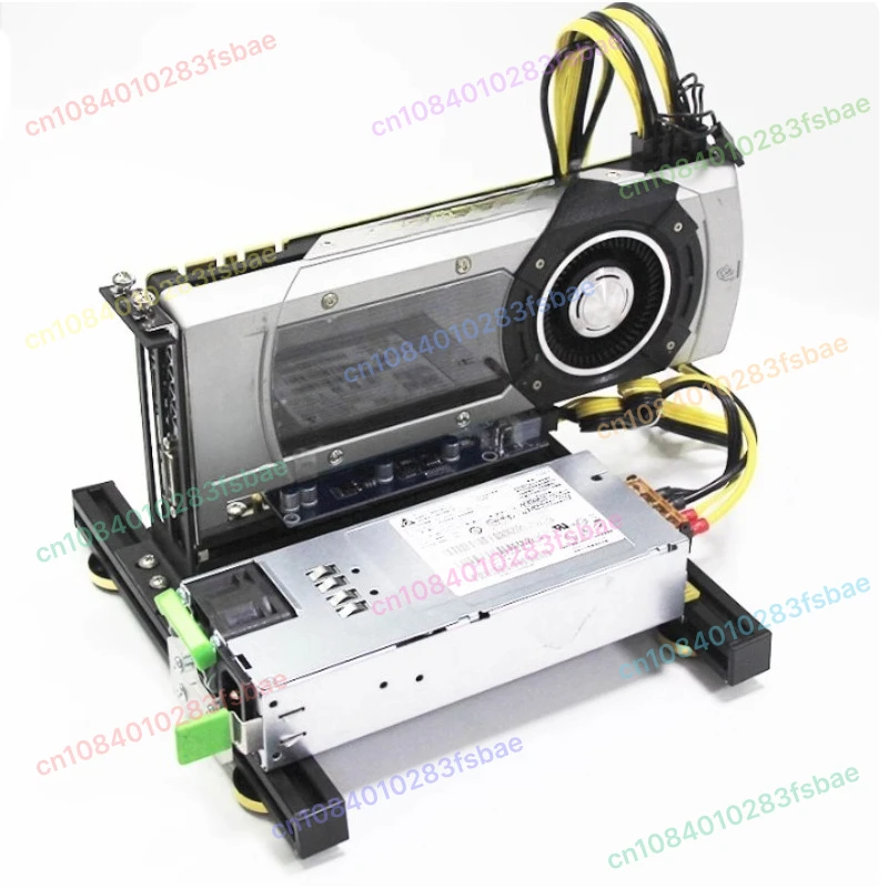 

Mini PCIe to PCIe x16 Riser Card Внешний кронштейн для док-станции графического процессора с кабелем питания для корпуса видеокарты ноутбука
