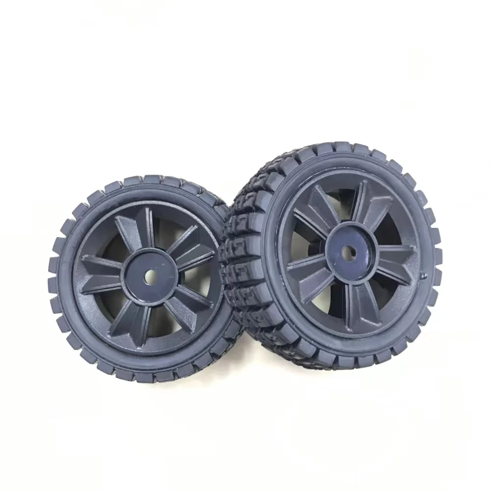 HYPER GO 14301/14302 1/14 Scale RC Car Accessories Parts 1415A1 On-road Wheels & Tires Set, Suitable for Hex 12mm