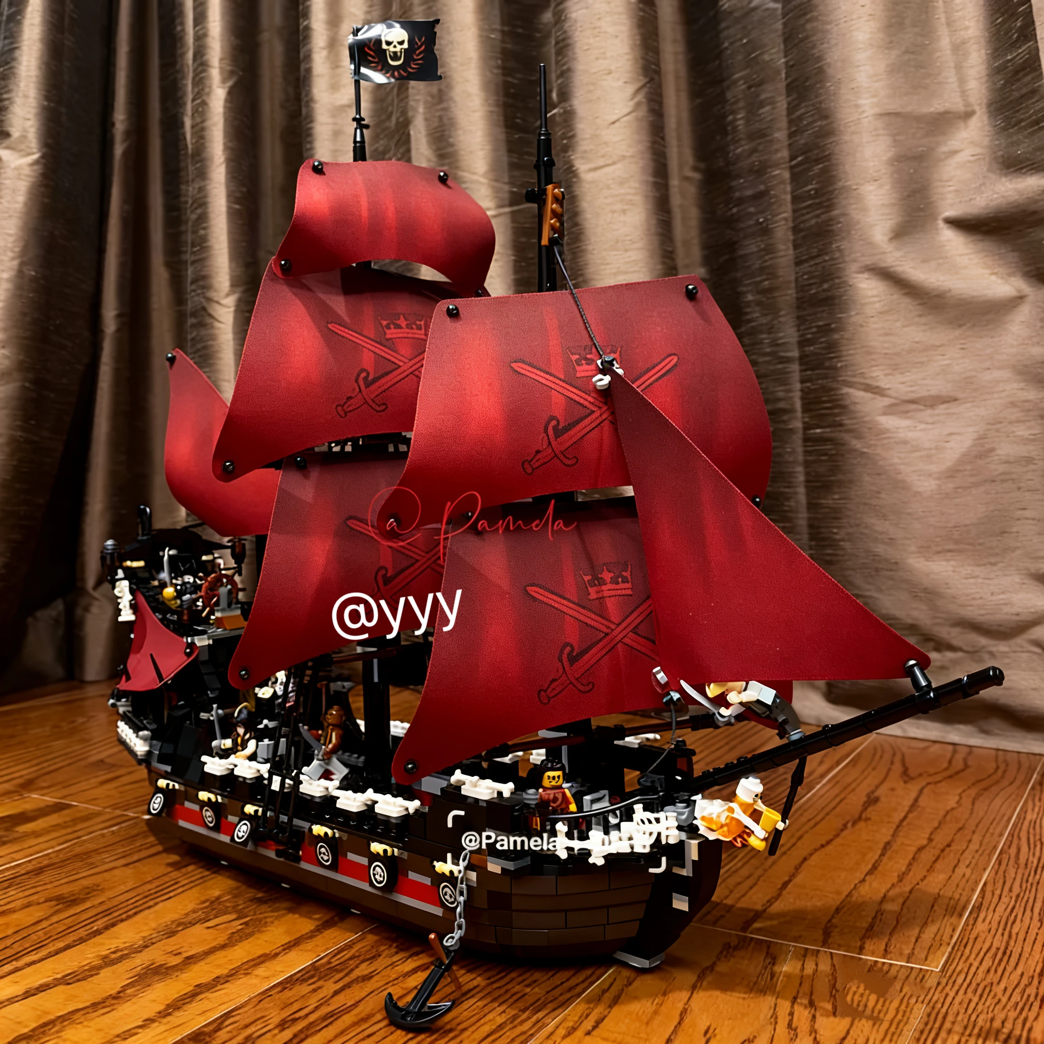 

Новинка! Серия «Пираты»: Конструктор «Королева Анна: Красный корабль» — модель для сборки, игрушка для детей и взрослых, подарок на день рождения или Рождество.