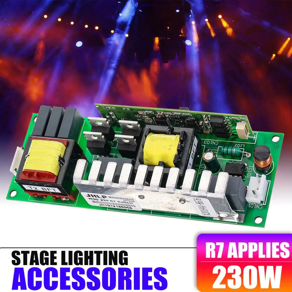 

230W 7R DJ Disco Stage Head Light Lamp Moving Beam Ballast Power Supply Module